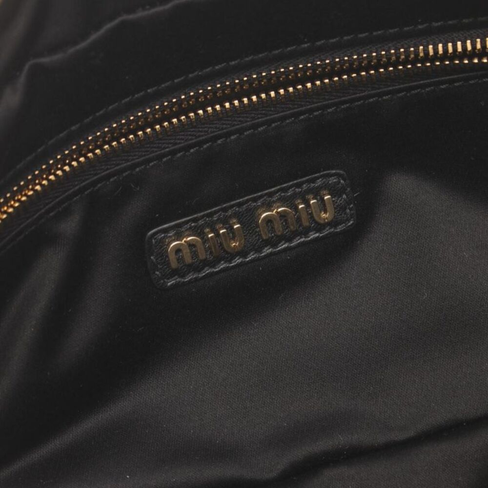 Miu Miu Leather Matelasse Clutch Bag 5BF122 - Picture 4 of 4